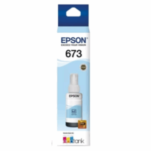 Tinta  Epson 673 - EcoTank (Cyan Claro )