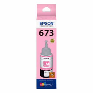 Tinta  Epson 673 - EcoTank (Magenta Claro )