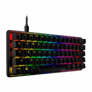 HyperX Alloy Origins 60 RGB Teclado Mecánico Switch Red, Anti-Ghosting, Inglés, Negro - Imagen 2