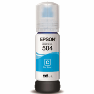 Botella Tinta Epson T504 CYan - Imagen 3