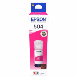 Botella Tinta Epson T504 Magenta