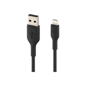 Cable Belkin de Lightning a USB-A (1.0 Metro, Negro)