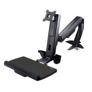 Brazo soporte Ajustable en Montaje Startech (para Monitor de hasta 34“ VESA, 360°, Negro) - Imagen 1