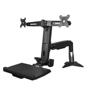 Brazo soporte Ajustable en Montaje Startech (para Monitor de hasta 34“ VESA, 360°, Negro) - Imagen 2