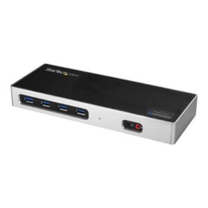 Docking Station USB-C, de 2 Puertos DisplayPort o HDMI- Replicador de Puertos USBC DisplayLink 4K - Imagen 1