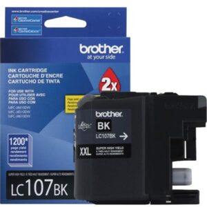 Cartucho de tinta negra LC107BK - Imagen 1