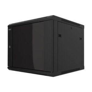 NXT Gabinete 6U de pared Fijo 600x450mm 1 Ventilador - RAL 9005, negro barniz - 6U - 19" - Imagen 1