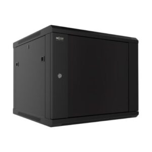 NXT Gabinete 6U de pared Fijo 600x450mm 1 Ventilador - RAL 9005, negro barniz - 6U - 19" - Imagen 3