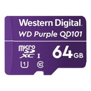 MicroSD Western Digital WD Purple SC QD101, 64GB, Clase 10, MicroSDHC - Imagen 3
