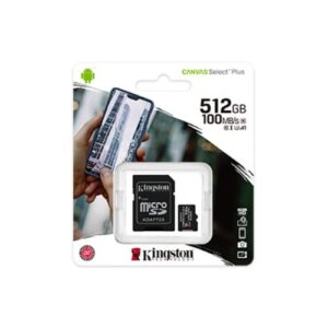Kingston Memoria Microsdxc 512Gb Canvas Select Plus 100R A1 C10 - Imagen 3