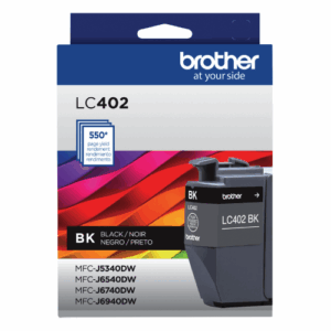 Tinta Brother LC402BKS Black