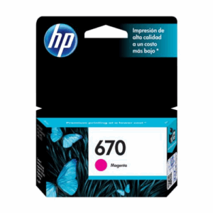 Tinta HP 670 Magenta
