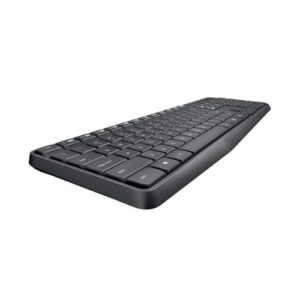 Kit Teclado y Mouse inalambricos Logitech MK235 Receptor USB, Negro - Imagen 3
