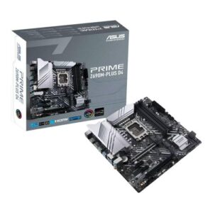 Placa Madre ASUS Prime Z790M-PLUS D4, Socket LGA1700, USB 3.2 Gen 2, PCIe 5.0, micro-ATX - Imagen 1