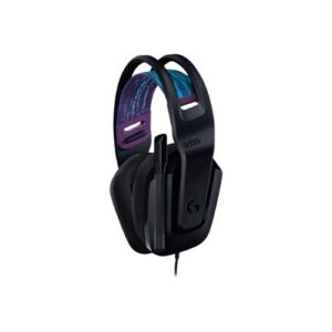 Audífonos Gamer Logitech G335 (Jack 3.5mm, Multi-Plataforma, Negro)