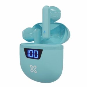 Audífonos Inalámbricos Klip Xtreme Touchbuds, Bluetooth TWS, Protección IPX3, Aguamarina