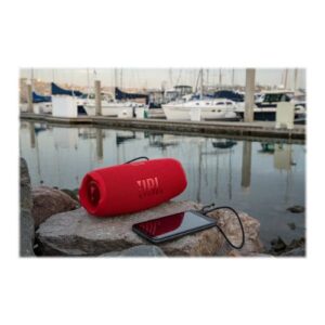 Parlante JBL Charge 5 PartyBost (Bluetooth, Rojo) - Imagen 3