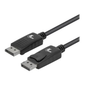 Cable Xtech DisplayPort Macho a DisplayPort Macho (1.8 metros, Negro) - Imagen 3