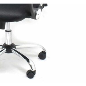 XTECH SiLLA EJECUTiVA NEGRA RESPALDO APOYA BRAZO RUEDAS 113K - Imagen 3