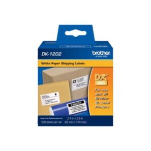 Brother Rollo Etiqueta DK1202, 300 Etiquetas de 2-3/7'' x 4'' DK-1202 - Imagen 2