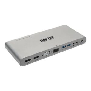 Tripplite Tripp Lite Usb-C Dock, Triple Display 4K Hdmi/Displayport, Vga, Usb - Imagen 1