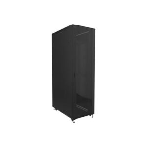 Nexxt Gabinete Solutions De 19″, 600X800, 27U, Skd, 2Fan, Negro - Imagen 1