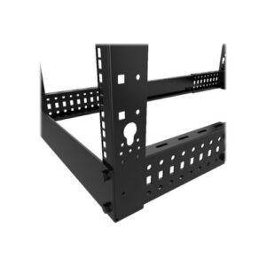 Rack abierto 42U de 4 postes Acero Negro - Imagen 3