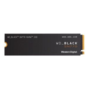 Unidad de Estado Sólido Western Digital Black SN770 de 500GB (M.2 2280, PCIe 4.0, NVMe) - Imagen 3