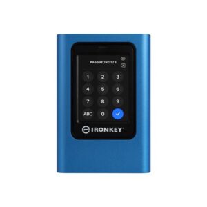 Disco Externo SSD Kingston IronKey Vault Privacy 80 de 960GB (Cifrado XTS-AES, USB-C) - Imagen 1