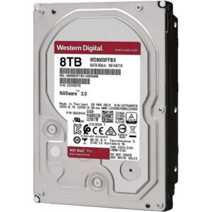 Disco Duro WD Red Pro NAS, 8TB, 3.5" SATA, 7200 RPM, Caché 64 MB - Imagen 3