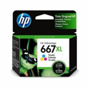 Tinta HP 667XL Tricolor - Imagen 1