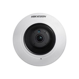 Camara domo Hikvision Series Fisheye con visión nocturna (5MP a 30 fps, Lente 1.05mm, IR 30m, PoE, microSD) - Imagen 1