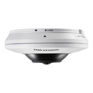 Camara domo Hikvision Series Fisheye con visión nocturna (5MP a 30 fps, Lente 1.05mm, IR 30m, PoE, microSD) - Imagen 3