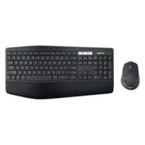Kit de Teclado y Mouse Logitech MK850, Inalámbrico, RF Inalámbrico + Bluetooth, Negro (Español)