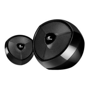 Parlantes Xtech IKONIC 2.0 5W (Jack 3.5mm, USB de 5V, Negro) - Imagen 3