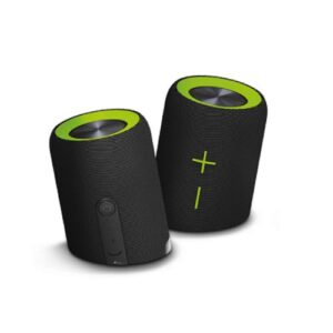 Parlante Portátil Klip Xtreme Vibe360, Wireless Bluetooth, IPX7 Waterproof, Black/Green - Imagen 3