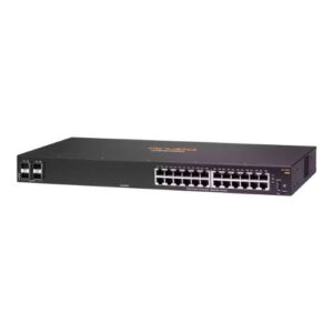 Switch Aruba 6100 de 24 puertos (SFP+, 128 Gbps, sin PoE) - Imagen 1