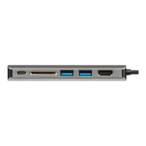 Docking Station USB-C, HDMI Red Ethernet Lector SD Concentrador Hub USB con PD - Imagen 3