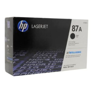 Cartucho de tóner original LaserJet HP 87A negro - Imagen 2