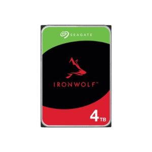 Disco Duro Seagate IronWolf de 4TB (3.5“, SATA, 5.400rpm, 256MB de Caché) - Imagen 1