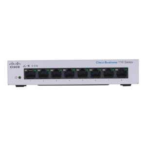 Switch Cisco CBS110 No Administrado (8 Puertos GE, Escritorio, Ext PS) - Imagen 2
