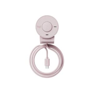 Webcam Logitech Brio 300, Full HD 1080p/30FPS, Micrófono Integrado, USB-C, Rosado - Imagen 3