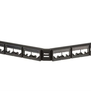 Panduit MINI-COM Modular Faceplate Patch Panels - Patch panel - 1U - 19" - 24 ports - Imagen 1