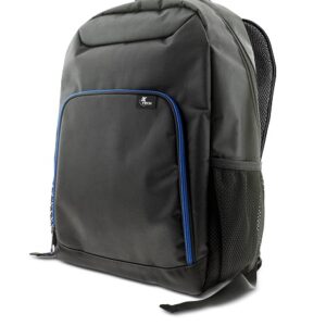 Xtech Mochila Para Notebook 15.6″ Durable Polyester Negro & Azul - Imagen 1