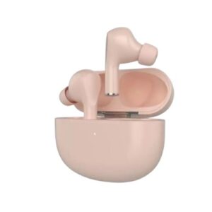 KlipX audifonos TWS ZoundBuds carga inalambrica 21 Hrs rosa