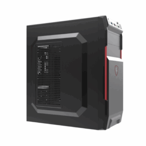 Xtech XTQ-214 Mid tower ATX 600 Watt black and red- USB/Audi - Imagen 3