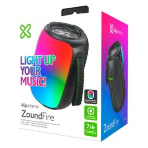 Speaker BT KBS-250BK LED light 12W IPX6 TWS 7hr - Imagen 3