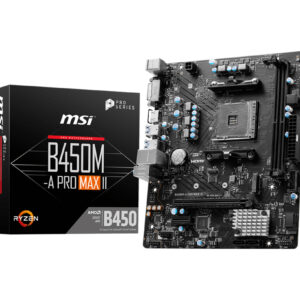MSI Motherboard B450M-A PRO MAX II DDR4 - Imagen 2