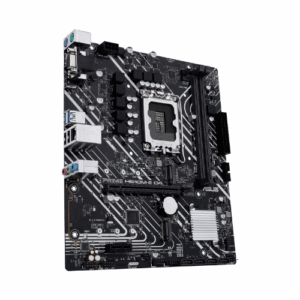 ASUS PRIME H610M-E D4-CSM - Micro ATX, Intel H610, LGA 1700, DDR4, PCIe 4.0, M.2, USB 3.2, HDMI, DisplayPort, Realtek 1Gb Ethernet