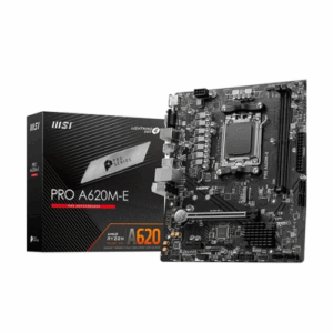 MSI Motherboard PRO A620M-E DDR5 AM5 Matx PCI EX